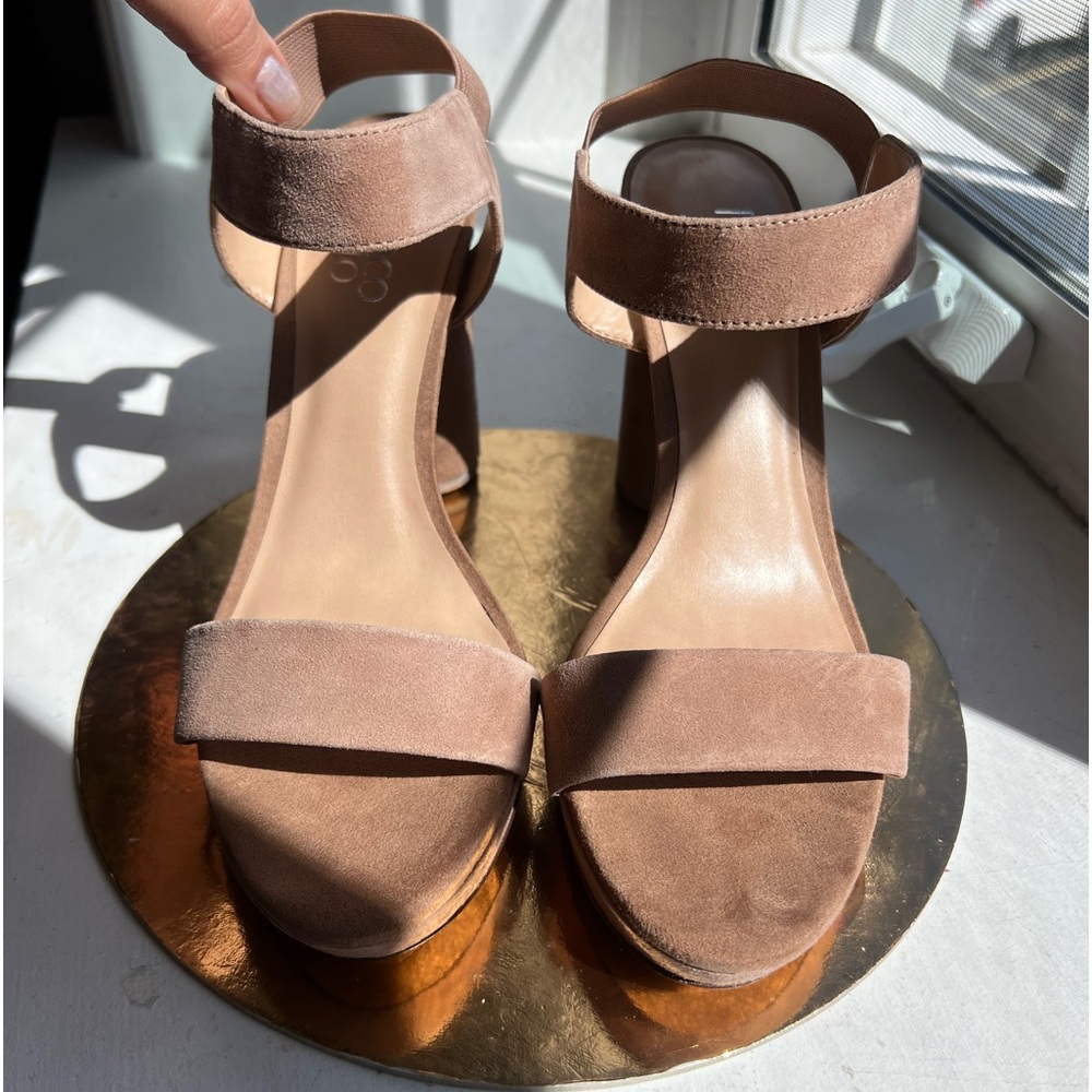 Suede Franco Sarto Toffee Noa